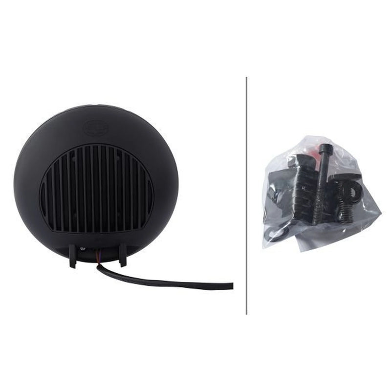 Hella Auxiliary Lamp 0GR Bk MD12 1F2 Left 1F2 012 414-001 E00001171223 1F2 012