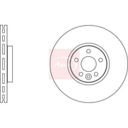 Apec 2 x Vented Front Brake Discs DSK2696