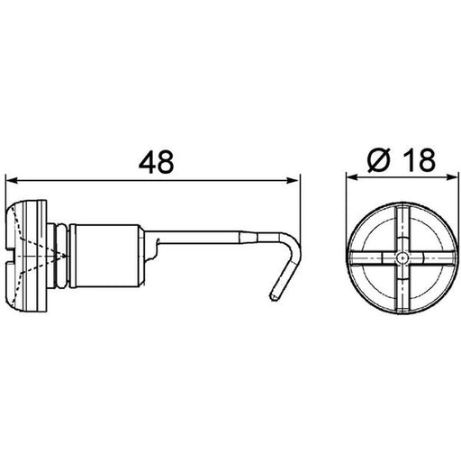 Mahle Radiator Cap Bolt CRX 49 000P