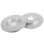 Borg & Beck 2 x Rear Brake Discs BBD5192