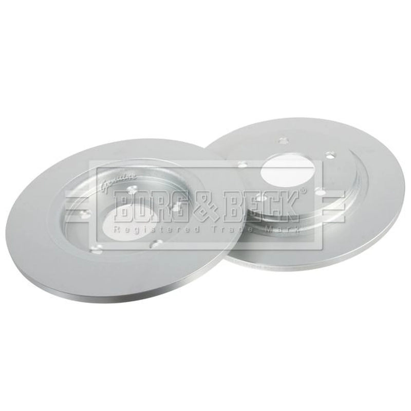 Borg & Beck 2 x Rear Brake Discs BBD5192