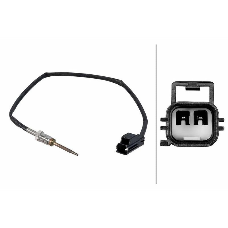 Hella Exhaust Gas Temperature Sensor before soot particulate 6PT 358 226-531