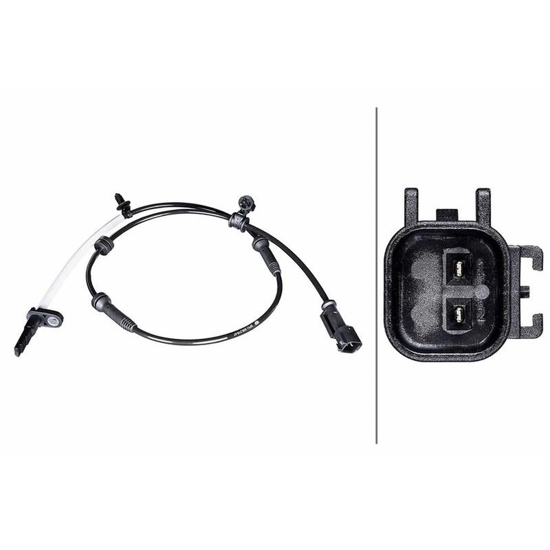 Hella ABS Wheel Speed Sensor Front 6PU 358 216-471