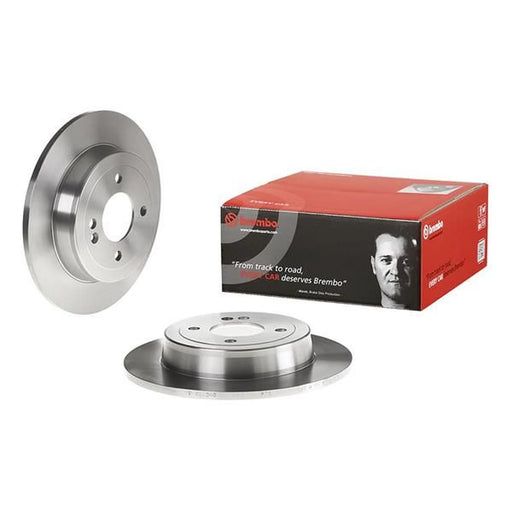 Brembo 2 x Solid Rear Brake Discs 08.C172.10