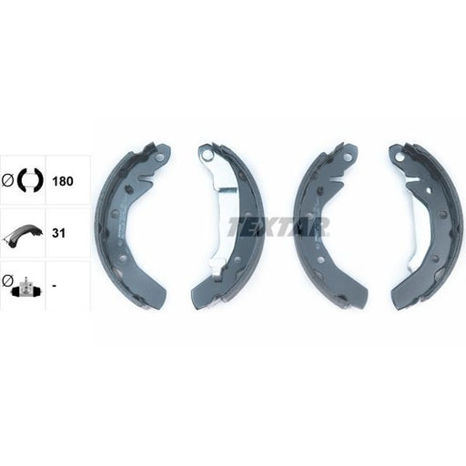 Textar Brake Shoe Set Axle Kit 91054000