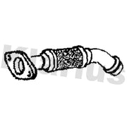 Klarius Exhaust Flexible Pipe MZ581P
