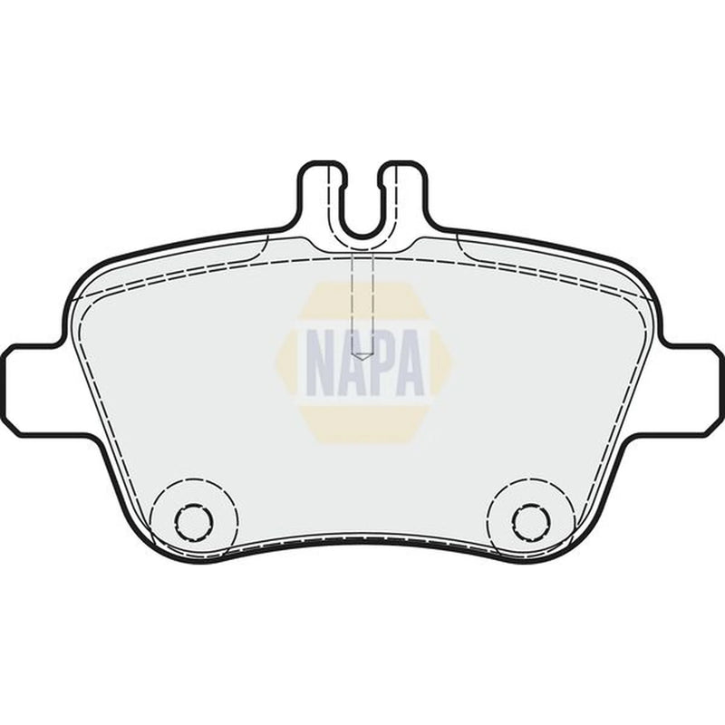 NAPA Rear Brake Pad Set NBP1073