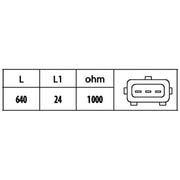 Hella Crankshaft Position Sensor 6PU 009 146-491