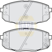 NAPA Front Brake Pad Set NBP1876
