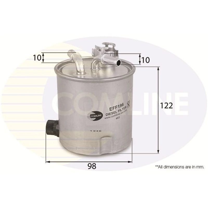 Comline Fuel Filter Element EFF196