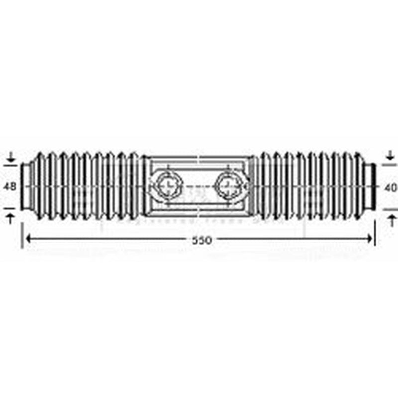 Borg & Beck Steering Bellow Kit BSG3212