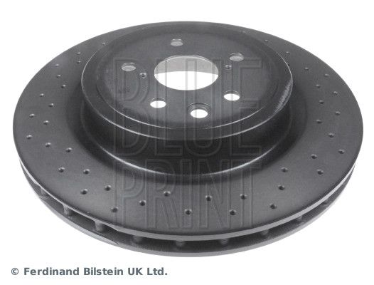 Blue Print Brake Disc Set Perforated/Vented Rear
