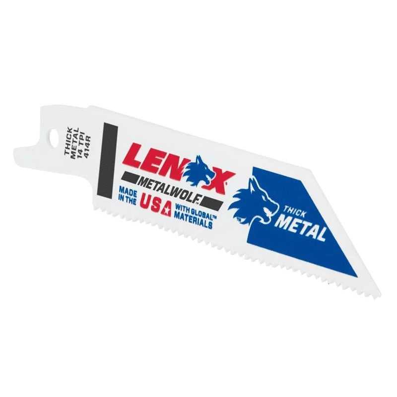 LENOX MetalWolf Wave Edge Reciprocating Saw Blade 102 x 19 x 0.9mm 14 TPI (Pack