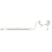 Juratek Brake Hydraulic Hose Line Rear Left JBH1556L