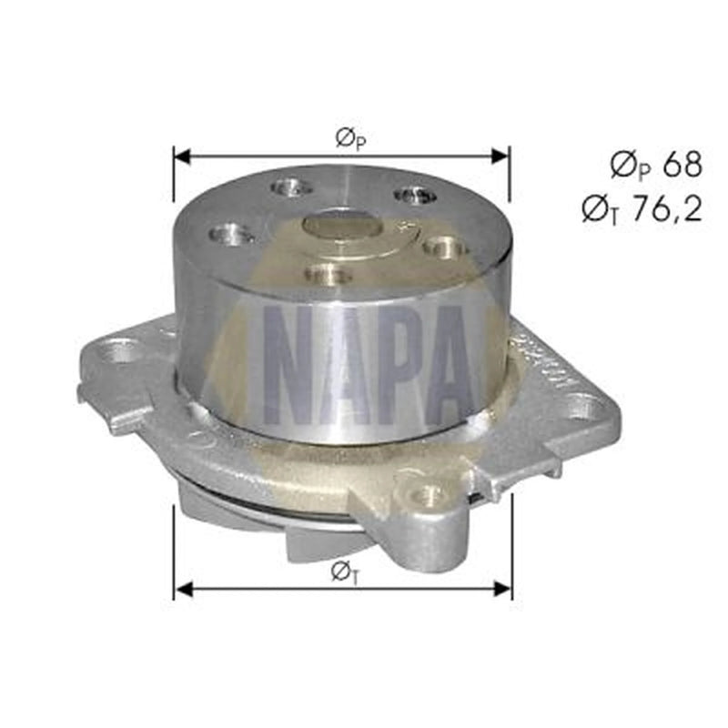 NAPA Engine Cooling Water Pump NWP1488