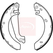 Apec Brake Shoe Set Axle Kit SHU489
