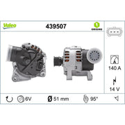 Valeo Car Alternator 12V 439507