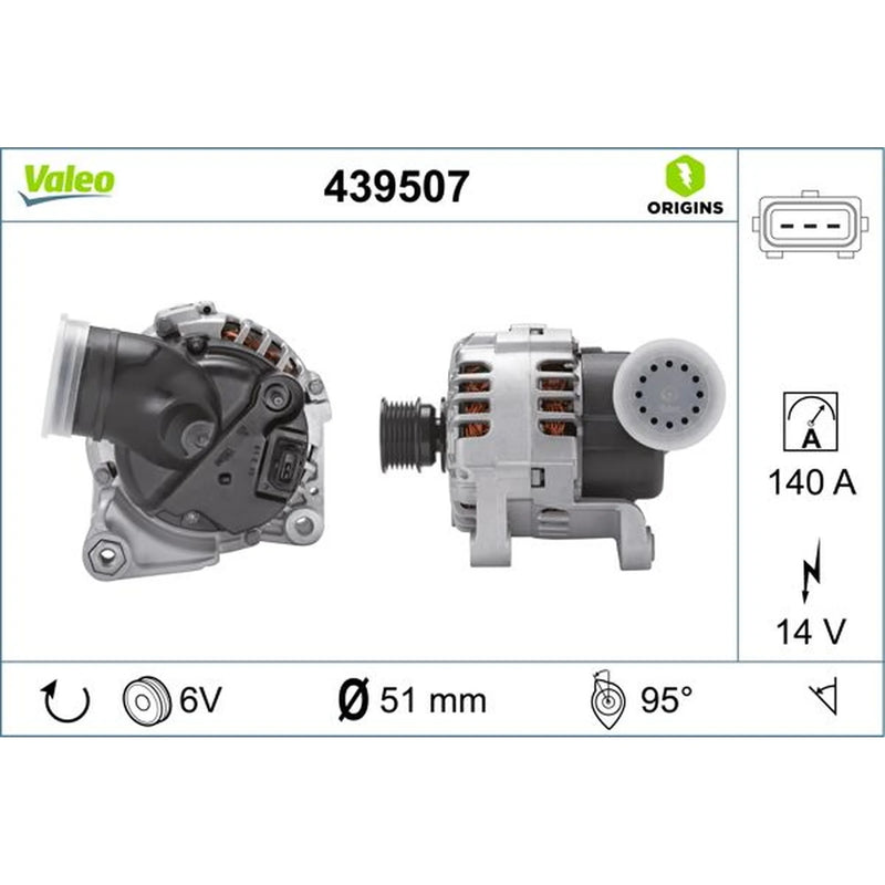 Valeo Car Alternator 12V 439507