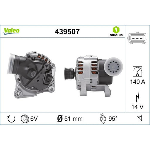 Valeo Car Alternator 12V 439507