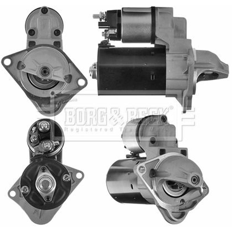 Borg & Beck Starter Motor 12V 1.1kW 9 Teeth BST2651