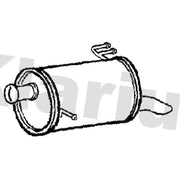 Klarius Box With Tail Pipe HY258L 287304P100 HY258L