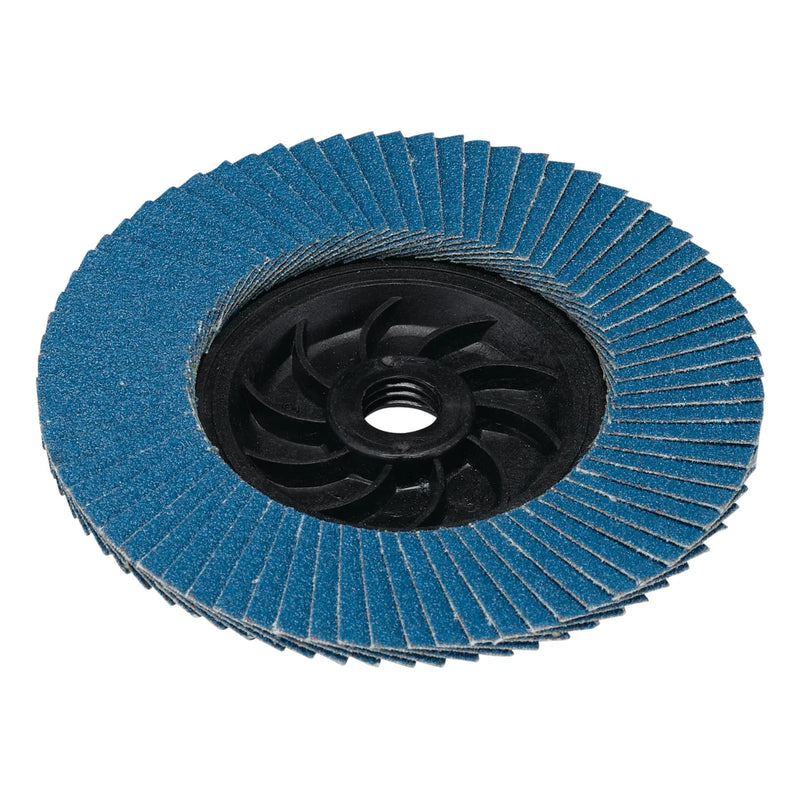 Draper Expert Flap Disc 115mm M14 80 Grit Zirconium Oxide