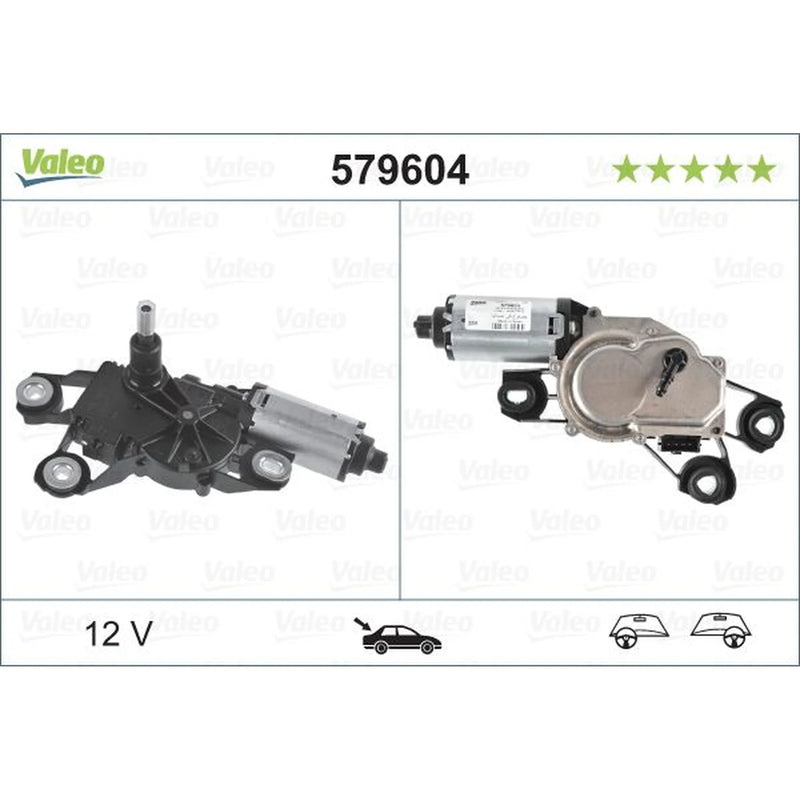 Valeo Front/Rear Wiper Motor Rear 579604