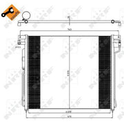 NRF Air Conditioning Condenser 35582