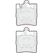 Apec Rear Brake Pad Set PD3326