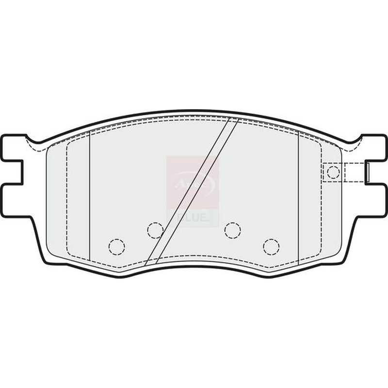 Apec Front Brake Pad Set PD3207