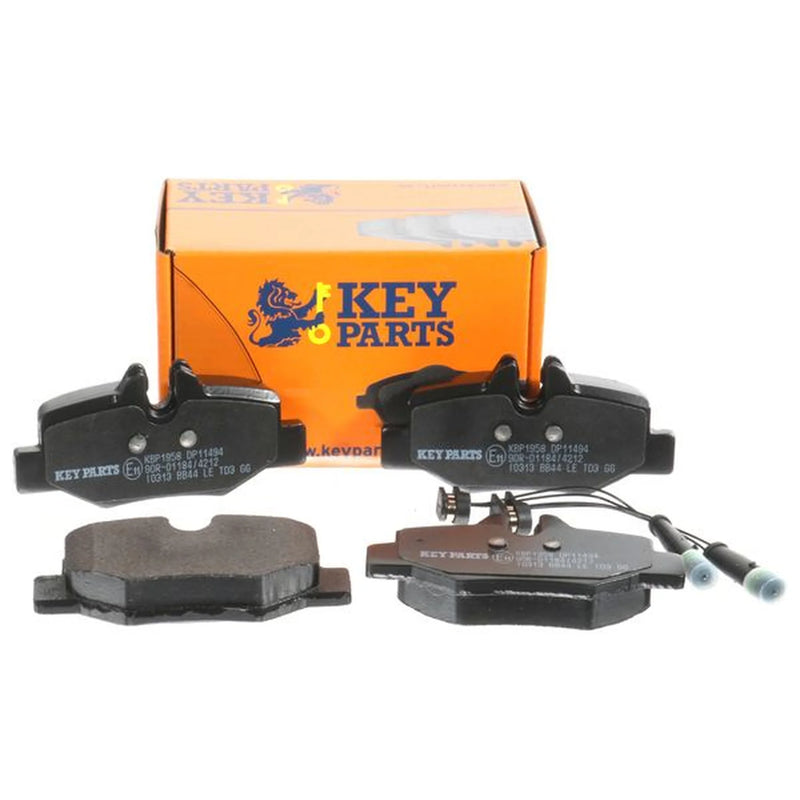 Key Parts 4 x Rear Brake Pad Set KBP1958
