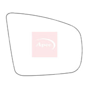 Apec Exterior Wing Mirror Glass Right AMS2784A