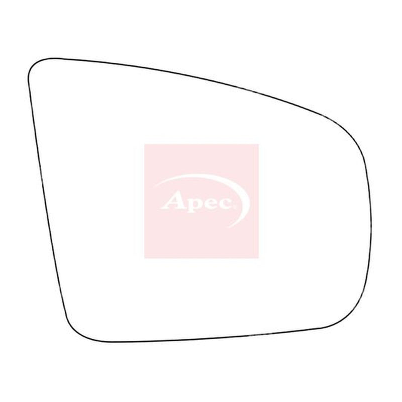 Apec Exterior Wing Mirror Glass Right AMS2784A