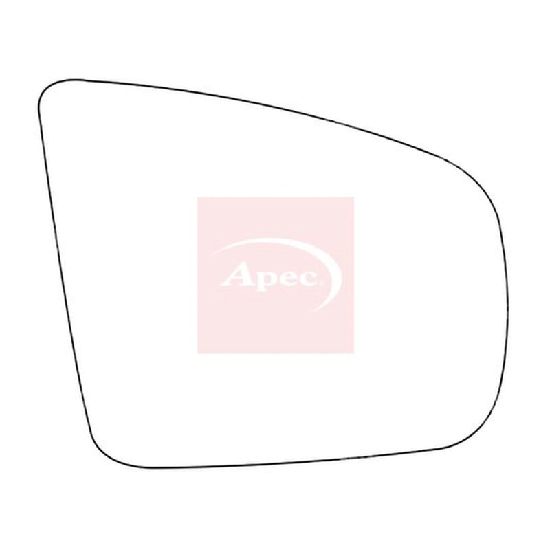 Apec Exterior Wing Mirror Glass Right AMS2784A