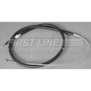 First Line Handbrake Cable Left Rear FKB3603