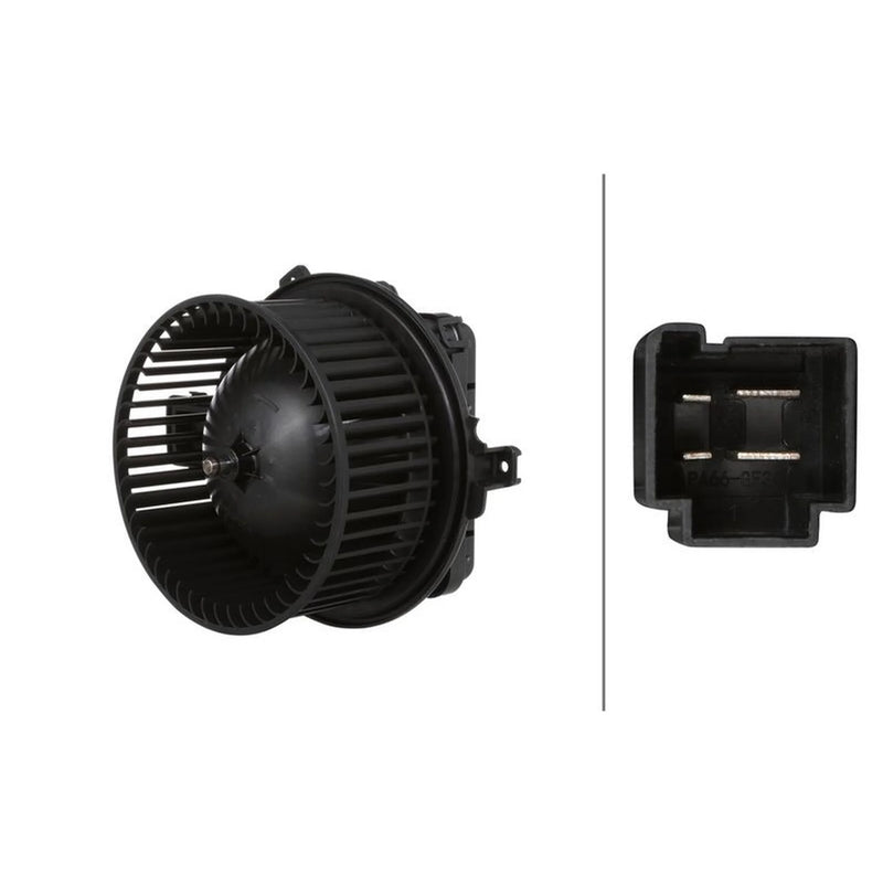 Hella Heater Blower Fan Front 8EW 366 400-671