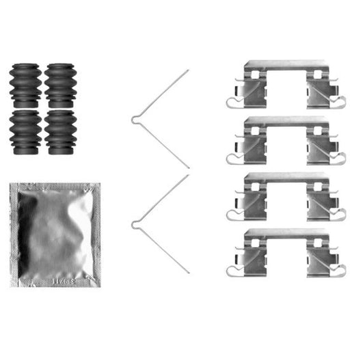 Textar Brake Pad Accessory Fitting Kit Front 82554800