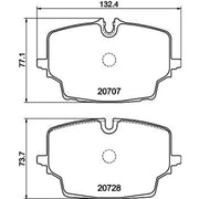 Mintex Front Brake Pad Set MDB4380