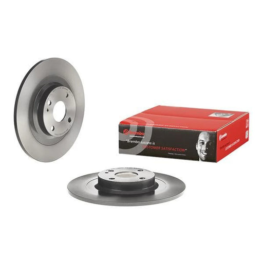 Brembo 2 x Solid Rear Brake Discs 08.D224.11