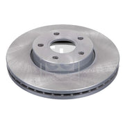 Febi 2 x Internally Vented Front Brake Discs 24565