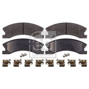 Febi Front Brake Pad Set 116372