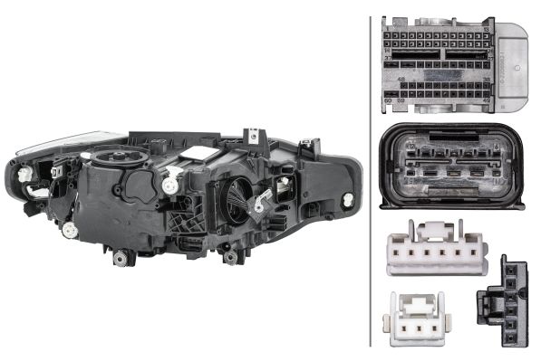 Hella Headlight Headlamp LED Left