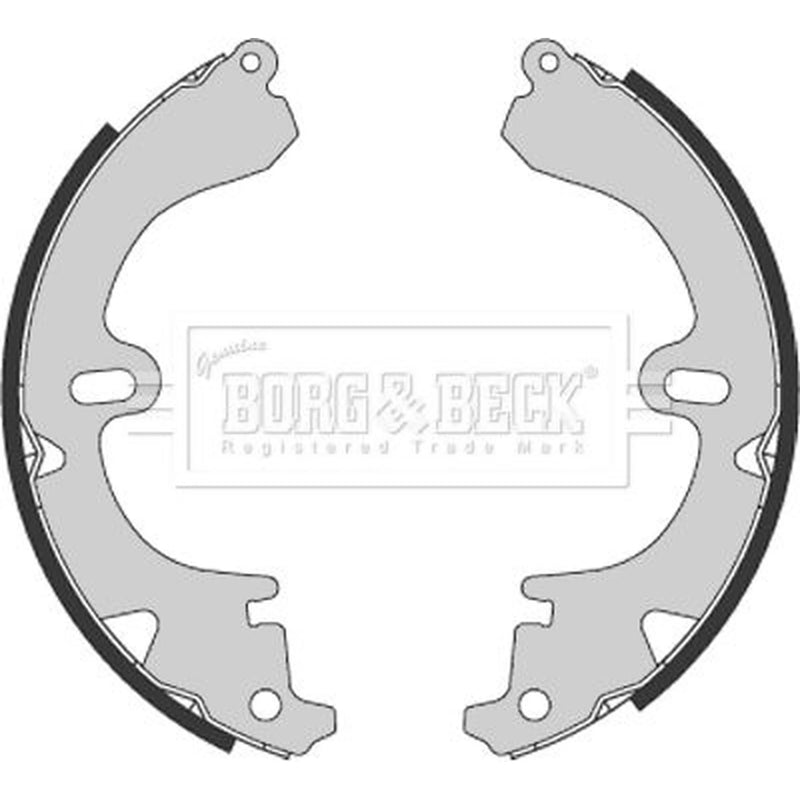 Borg & Beck Brake Shoe Set Axle Kit BBS6146