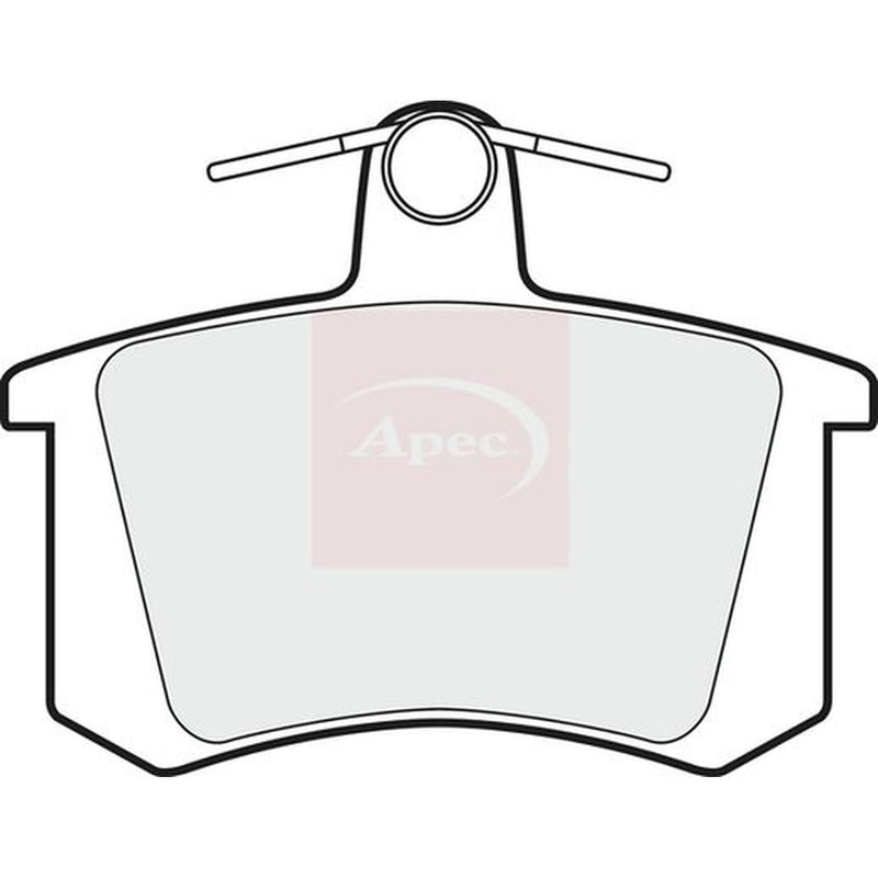 Apec Rear Brake Pad Set PAD827