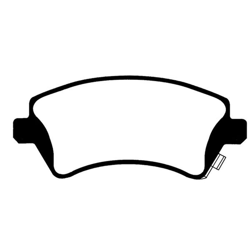 Abtex Front Brake Pad Set PLU3887