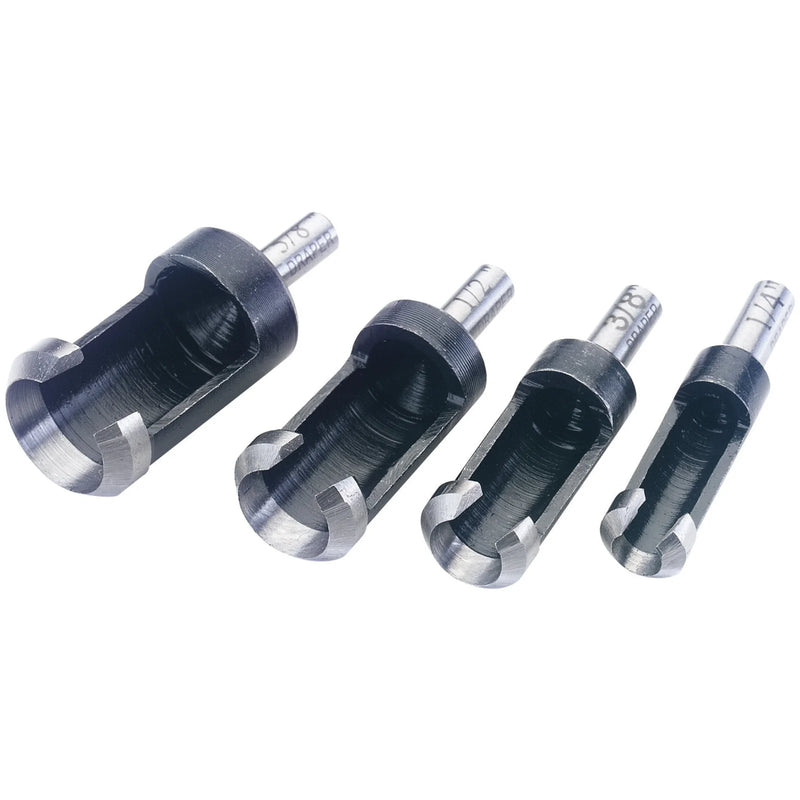 Draper Plug Cutting Set 4 Piece - 6mm Shank