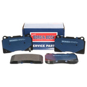 Borg & Beck 4 x Front Brake Pad Set BBP3000