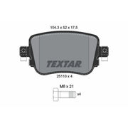 Textar Brake Pad Set 2511001