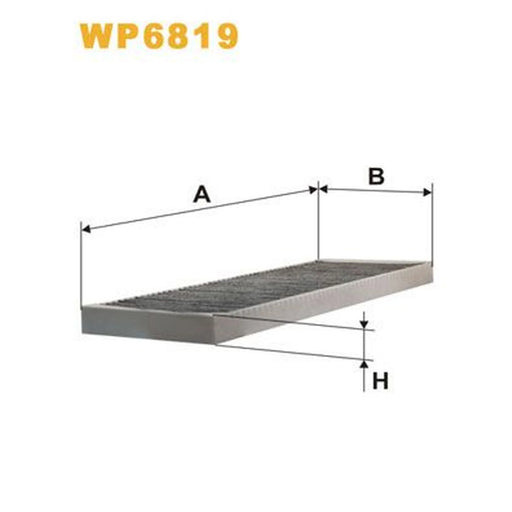 WIX Cabin Air Filter (Pollen Filter) WP6819