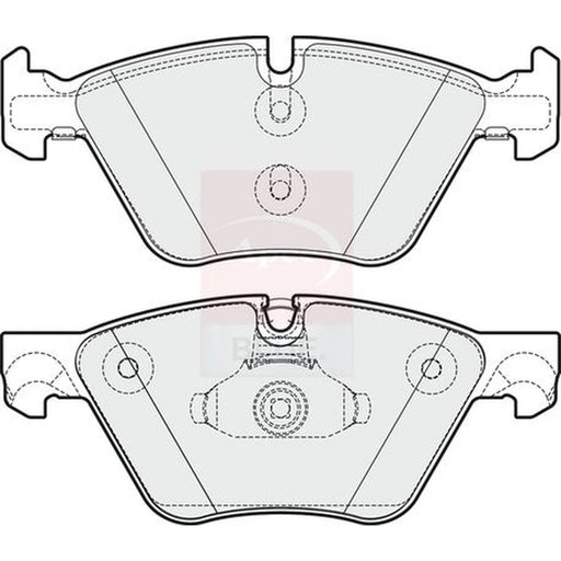 Apec Front Brake Pad Set PD3349